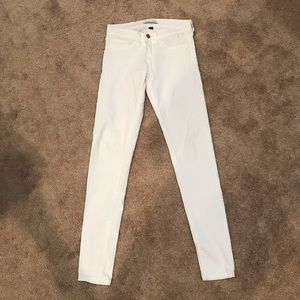Flying monkey white skinny jeans
